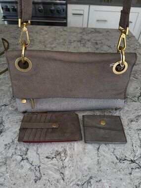 Hammitt Tan Crossbody Purse and Wallets
